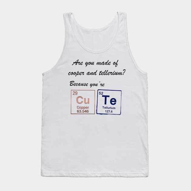 Nerdy quote Tank Top by Redbooster